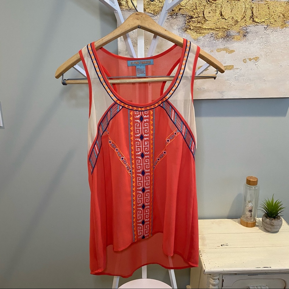 Flying Tomato Aztec Racerback Tank - Picture 6 of 6
